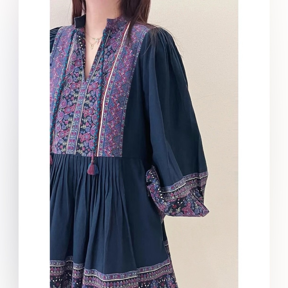 NWT $395 Sea New York Adella Printed Tunic Dress